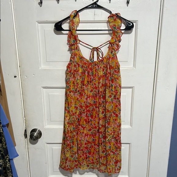 Vero Moda Floral Halter Dress - Picture 1 of 5